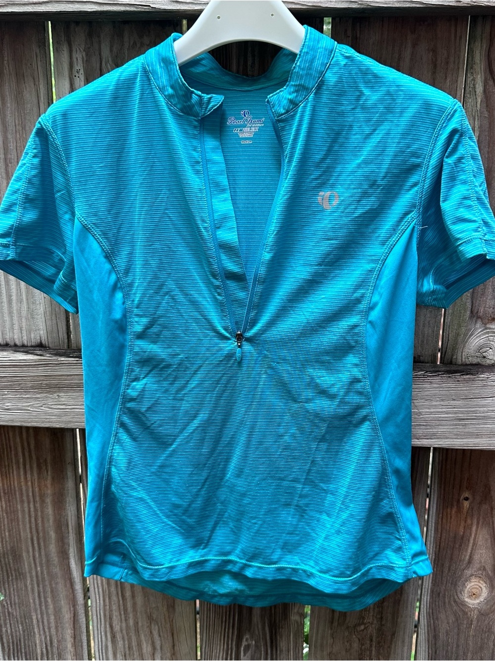 Pearl Izumi Women's Teal Short Sleeve Cycling Top